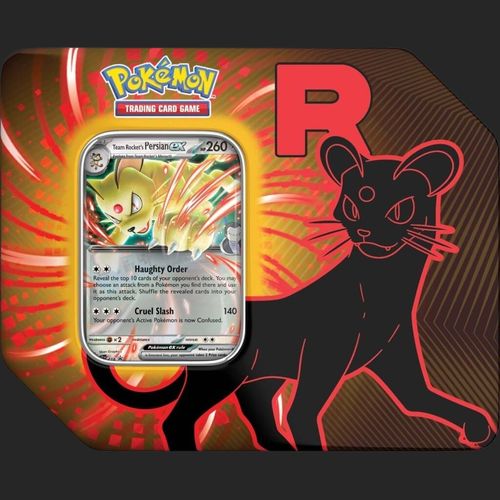 Pokémon Trading Card Game - Team Rocket Tin [Assorted] - view 3 - TCGroupAU