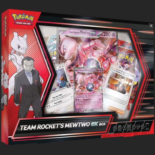 Pokémon Trading Card Game - Team Rockets Mewtwo Ex - Collection Box - TCGroupAU