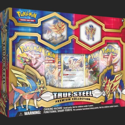 Pokémon Trading Card Game - True Steel Zamazenta Premium - Collection Box - TCGroupAU