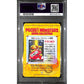 PSA10 - 1999 Pokemon Japanese - Bandai Mgnmt/Krby/Schpielbnk Carddass Vending Ser. 5 - view 2 - TCGroupAU