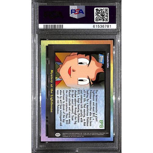 PSA10 - 2000 Pokemon - Topps Mystery/Lighthouse Animation Ser.2 EPSD.CARD - view 2 - TCGroupAU