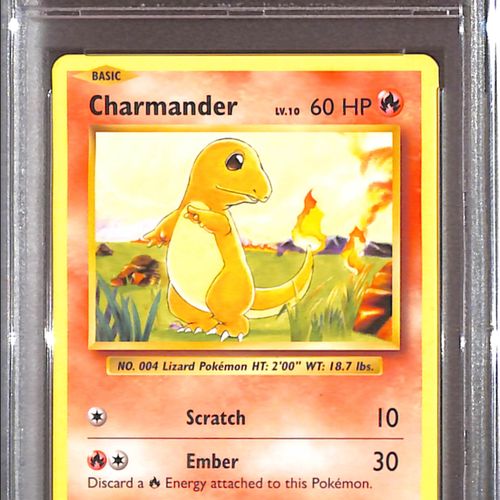 PSA10- 2016 Pokemon - Charmander 9/108 - Evolutions - TCGroupAU