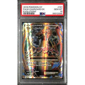 PSA10 - 2016 Pokemon - FA/ M Charizard Ex 101/108 - Evolutions - TCGroupAU