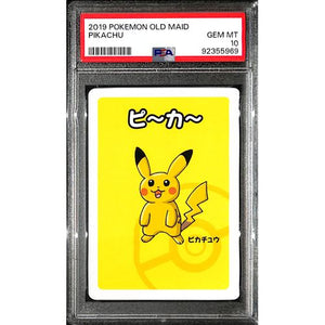 PSA10 - 2019 Pokemon Japanese - Pikachu Old Maid - TCGroupAU