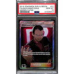 PSA10 - 2019 Pokemon Sun & Moon FA/Giovanni's Exile 67/68 Hidden Fates - TCGroupAU