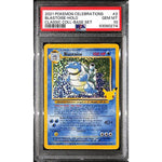 PSA10 - 2021 Pokemon - Blastoise Holo 2/102 - Celebrations Classic Coll Base Set - TCGroupAU