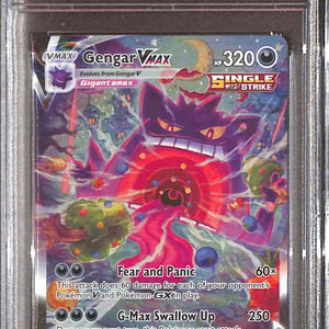 PSA10- 2021 Pokemon - FA/Gengar Vmax 271/264 - Fusion Strike - TCGroupAU