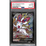 PSA10 - 2021 Pokemon - FA/Sylveon V 183/203 - Evolving Skies - TCGroupAU