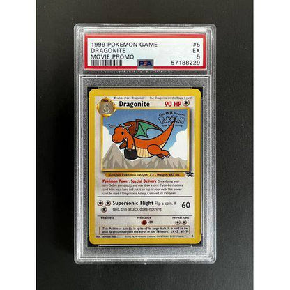 PSA5 1999 Pokemon Dragonite Movie Promo - TCGroupAU