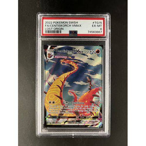 PSA6 2022 Pokemon FA/Centiskorch Vmax TG5/TG30 - Lost Origin - TCGroupAU