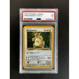 PSA7 1999 Pokemon Kangaskhan Holo - 5/64 - Jungle - TCGroupAU