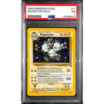 PSA7 - 1999 Pokemon - Magneton Holo 11/62 - Fossil - TCGroupAU