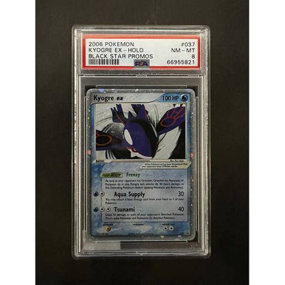 PSA8 2006 Pokemon Kyogre EX Holo - 037 - Black Star Promo - TCGroupAU