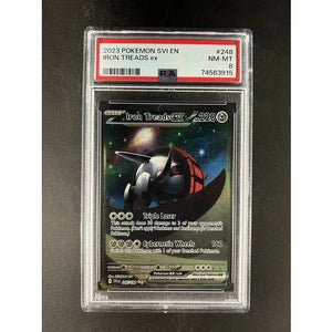 PSA8 2023 Pokemon Svi En 248/198 - Iron Treads - TCGroupAU