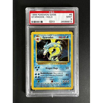PSA9 - 1999 Pokemon Game Gyarados - Holo - 006/102 - Base Set - TCGroupAU