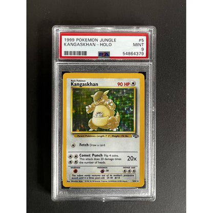 PSA9 1999 Pokemon Kangaskhan Holo - 5/64 - Jungle - TCGroupAU
