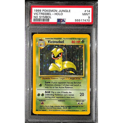 PSA9 - 1999 Pokemon - Victreebel Holo 14/64 - Jungle - No Symbol - TCGroupAU
