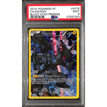PSA9 - 2015 Pokemon - FA/ Zekrom XY76 - Black Star Promos - TCGroupAU