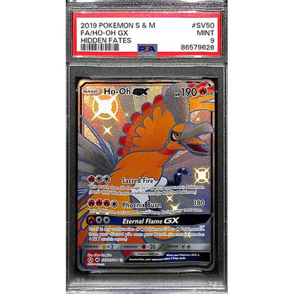 PSA9 - 2019 Pokemon - FA/Ho-Ho Gx SV50/SV94 - Hidden Fates - TCGroupAU