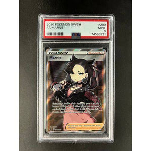 PSA9 2020 Pokemon FA/Marnie 200/202 - Trainer Promo - TCGroupAU