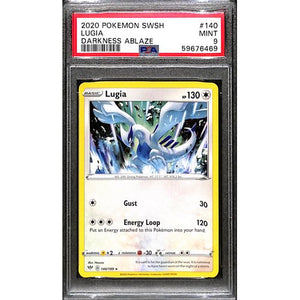 PSA9 - 2020 Pokemon - Lugia 140/189 - Darkness Ablaze - TCGroupAU