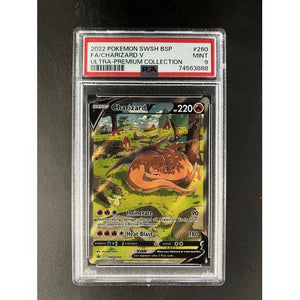 PSA9 2022 Pokemon FA/Charizard V SWSH260 - Ultra-Premium Collection - TCGroupAU