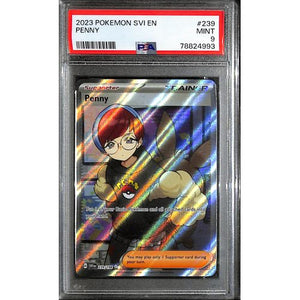 PSA9 - 2023 Pokemon - Penny 239/198 - TCGroupAU