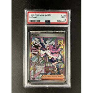 PSA9 2023 Pokemon Svi En Miriam 251/198 - Scarlet & Violet 1 - TCGroupAU