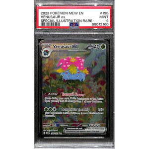 PSA9 - 2023 Pokemon - Venusaur Ex 198/165 - 151 - TCGroupAU