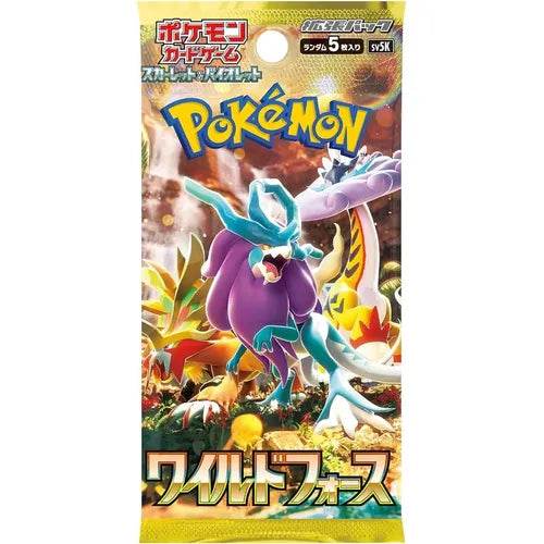 Pokémon Trading Card Game - Wild Force - Booster Pack - Japanese - TCGroupAU