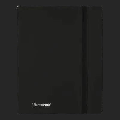 Ultra Pro Eclipse Pro Binder - 9PKT - Jet Black - TCGroupAU