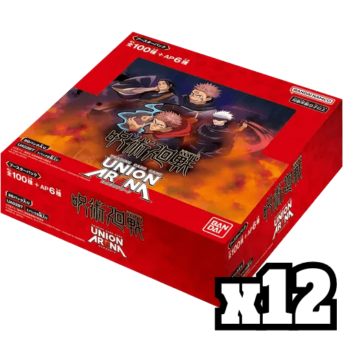 Union Arena TCG - UA02BT - Jujutsu Kaisen - [Sealed Case] x12 Booster Boxes - TCGroupAU