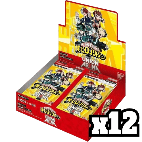 Union Arena TCG - UA10BT - My Hero Academia - [Sealed Case] x12 Booster Boxes - TCGroupAU