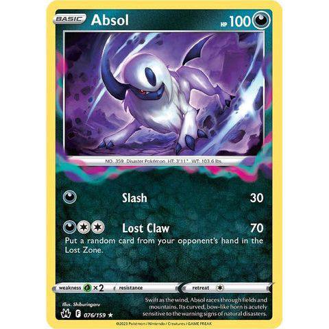Absol (076/159)  - Crown Zenith - Pokemon Single Card