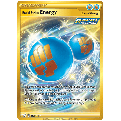 Rapid Strike Energy 182/163 - Battle Styles - Pokemon - TCGroupAU