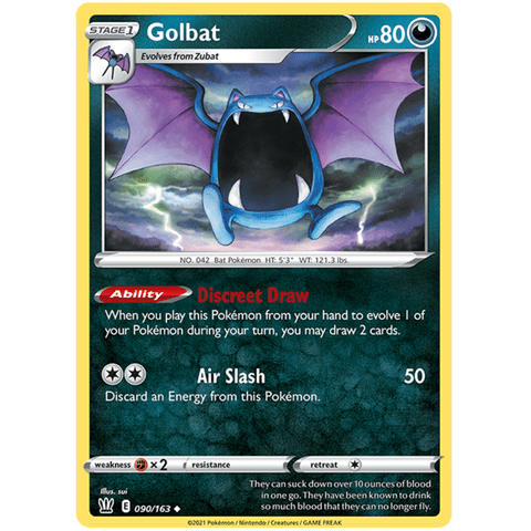 Golbat 090/163 - Battle Styles - Pokemon - TCGroupAU