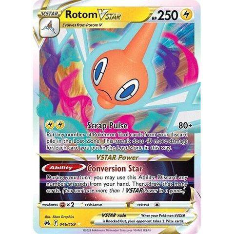 Rotom VSTAR (046/159)  - Crown Zenith - Pokemon - TCGroupAU