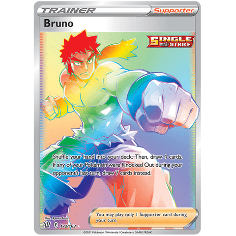 Bruno 172/163 - Battle Styles - Pokemon - TCGroupAU