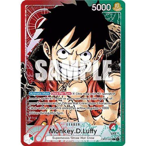 OP01-003L Monkey.D.Luffy (Alternate Art) (Foil) - TCGroupAU