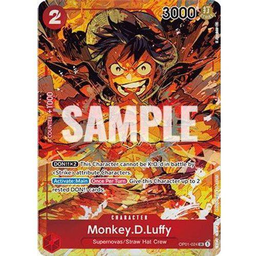 OP01-024SR Monkey.D.Luffy (Alternate Art) (Foil) - TCGroupAU