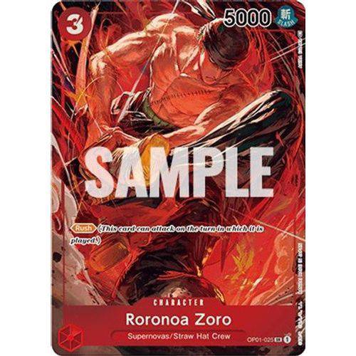 OP01-025SR Roronoa Zoro (Alternate Art) (Foil) - TCGroupAU