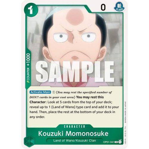 OP01-041R Kouzuki Momonosuke (Foil) - TCGroupAU