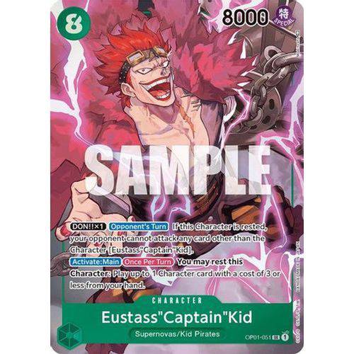 OP01-051SR Eustass"Captain"Kid (Alternate Art) (Foil) - TCGroupAU