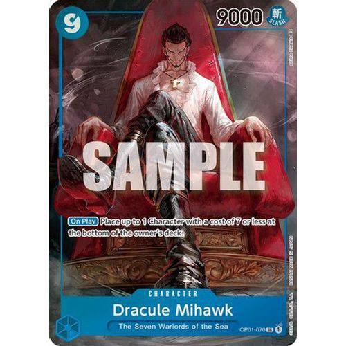 OP01-070SR Dracule Mihawk (Alternate Art) (Foil) - TCGroupAU