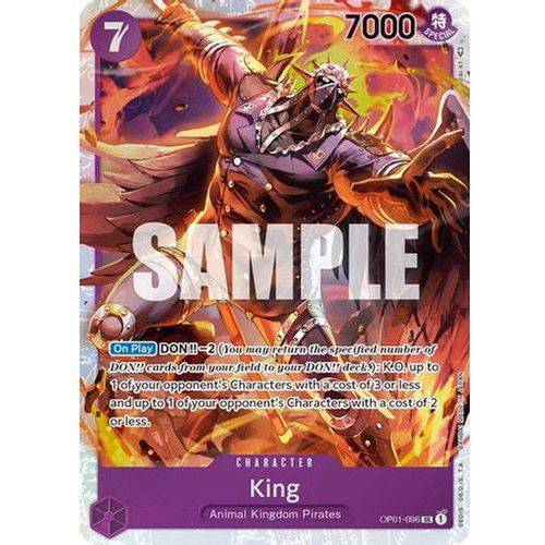 OP01-096SR King (Foil) - TCGroupAU