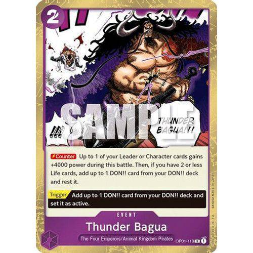 OP01-119R Thunder Bagua (Foil) Single Card