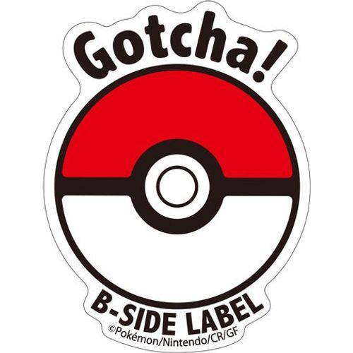 B-Side Label - Pokemon Center Sticker - Pokeball - TCGroupAU