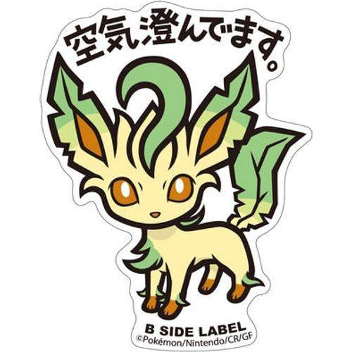 B-Side Label - Pokemon Center Sticker - Leafeon - TCGroupAU
