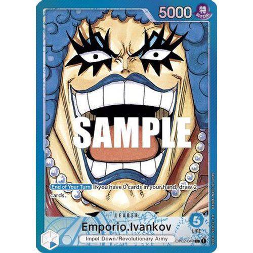 OP02-049L Emporio.Ivankov (Alternate Art) (Foil) Single Card
