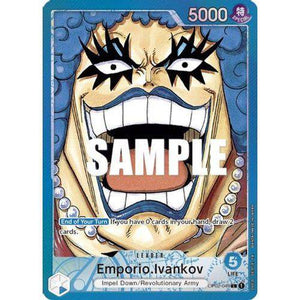 OP02-049L Emporio.Ivankov (Alternate Art) (Foil) Single Card